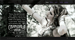 Desktop Screenshot of chandalashiva.com